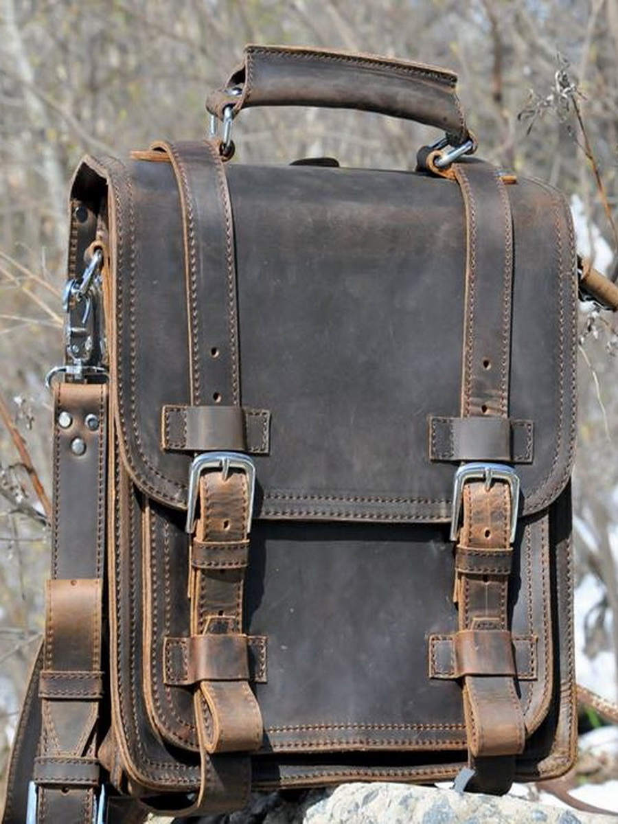 Large Leather Backpacks