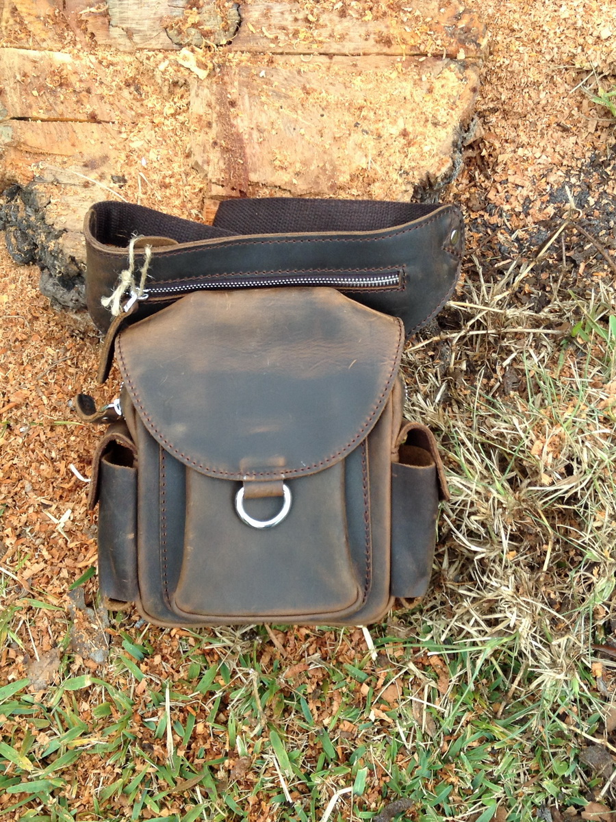 Leather Fanny Pack Waist Bags