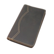 Full Grain Leather Credit Card Cash Holder A710-3DB