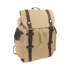 Stylish Canvas Laptop Backpack CK07.Khaki