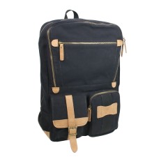 Classic Super Large Canvas Backpack CK08.Black