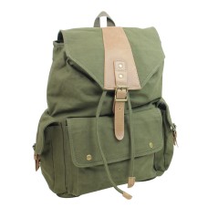 Classic Large Canvas Backpack CK09.Green
