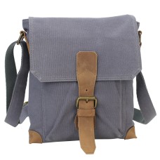 Vintage Cotton Canvas Distress Looking Shoulder Bag CS13.BG