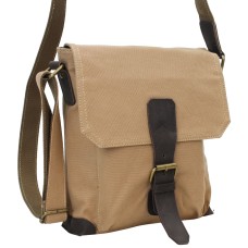 Vintage Cotton Canvas Distress Looking Shoulder Bag CS13.KK