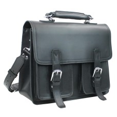 Pro Leather Briefcase Laptop Case L36.BLK