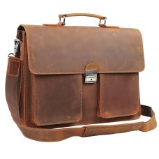 Vagarant Full Grain Leather Pro Briefcase L64B.RB