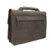 Cowhide Leather Pro Briefcase L66.Black