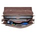 Cowhide Leather Pro Briefcase L66.Black