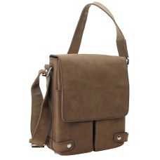 Full Grain Leather Messenger Bag L79. CB