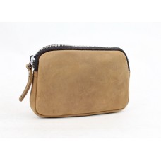Cowhide Leather Small Pouch LA92NB