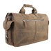 Full Grain Leather Overnight Duffle Travel Laptop Bag LD06.DS