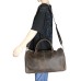 Full Grain Leather Small Overnight Gym Duffle Bag LD07.DS