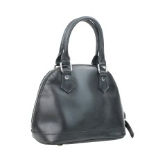 Cowhide Leather Handbag LH24.BLK