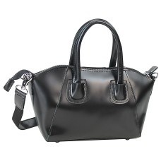 Cowhide Leather Handbag LH26.BLK