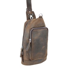 Cowhide Leather Chest Pack Travel Companion LK06.VD