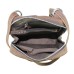 Full Grain Cowhide Leather Backpack-Small Size LK09.Dark Brown