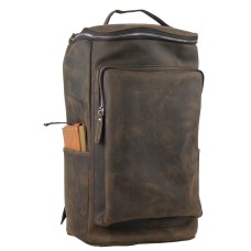 Full Grain Leather Large Roomy Backpack LK20.DS