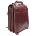 Classic Full Grain Leather Backpack Shoulder Bag LK61.WR