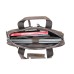 Classic Medium Full Grain Leather Messenger Laptop Bag LM21.Distress