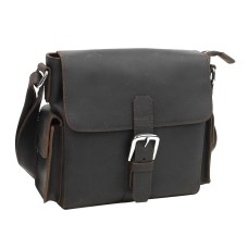 Cowhide Leather Cross-Body Shoulder Bag LS29.DB