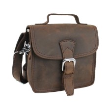 Cowhide Leather Small Shoulder Bag LS34.DS