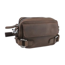 Cowhide Leather Small Shoulder Waist Bag LS42.DS