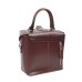 Full Grain Leather Shoulder Bag LS52.BLK