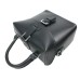 Full Grain Leather Shoulder Bag LS52.BLK