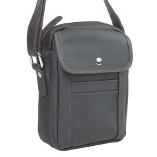 Full Grain Cowhide Leather Shoulder Bag LS60.DB