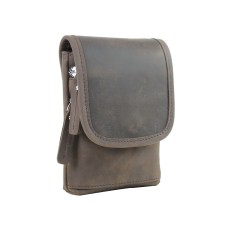 Full Grain Leather Slim Sling Shoulder Bag LS61.DS