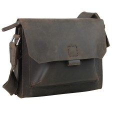 Full Grain Leather Casual Messenger Shoulder Bag LS64.DS