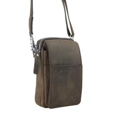 Full Grain Leather Small Shoulder Bag LS68.DS