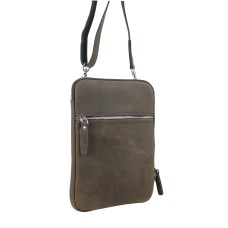 Full Grain Leather Slim Satchel Handbag LS71.DS