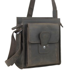 Full Grain Small Shoulder Leather Bag LS72.DS