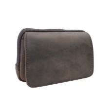 Full Grain Leather Hand Clutch Waist Pack LW05.DS