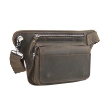Full Grain Leather Fanny  Pack Waist Bag LW15.DS