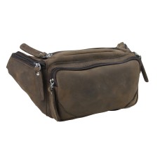 Full Grain Leather Medium Fanny Pack Waist Bag LW16.DS