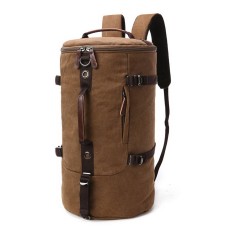 M.G. Canvas Duffle Bag mu6029. Coffee