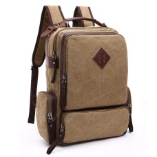 M.G. Canvas Backpack mu8094. Khaki