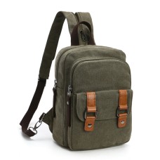 M.G. Canvas Backpack mu8528. Green